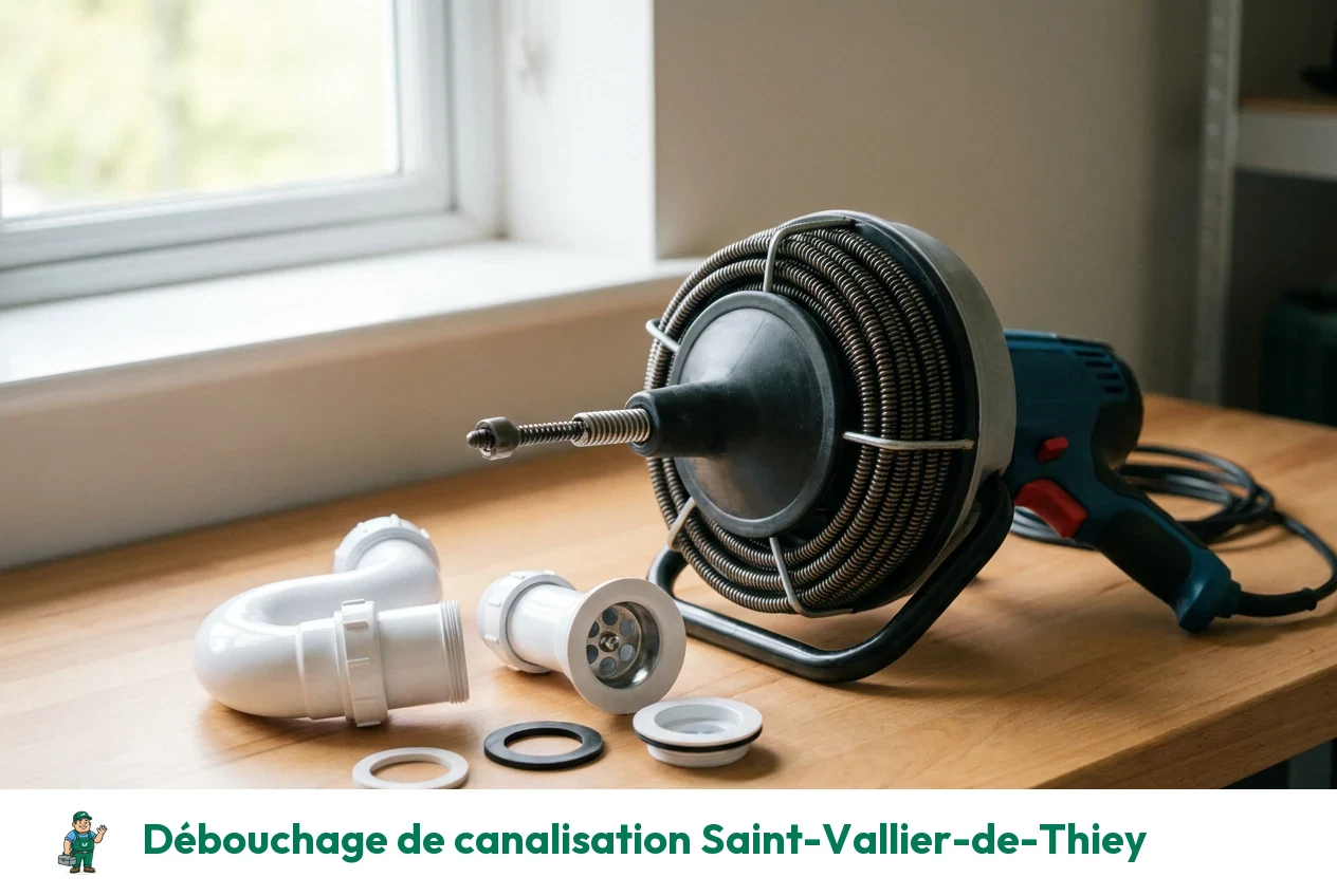 Débouchage de canalisation à Saint-Vallier-de-Thiey