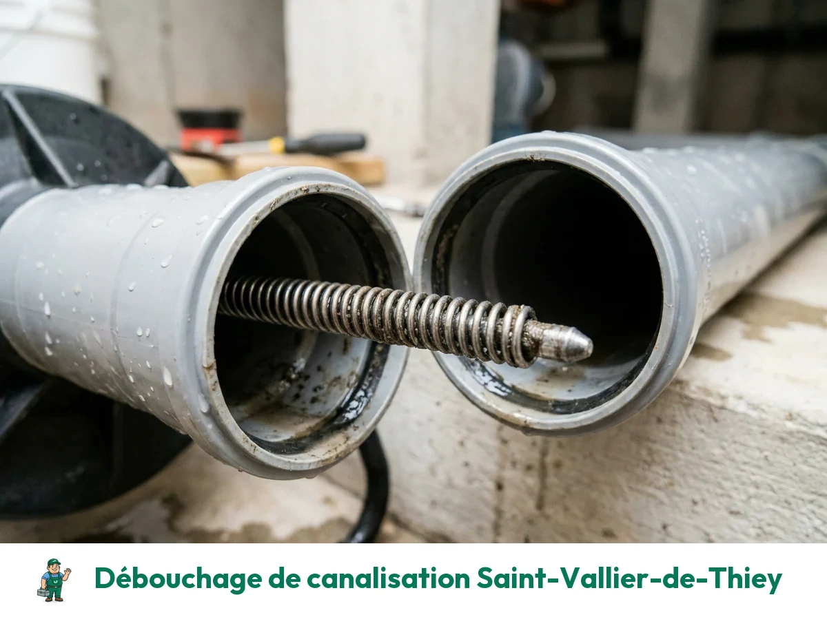 Débouchage de canalisation à Saint-Vallier-de-Thiey