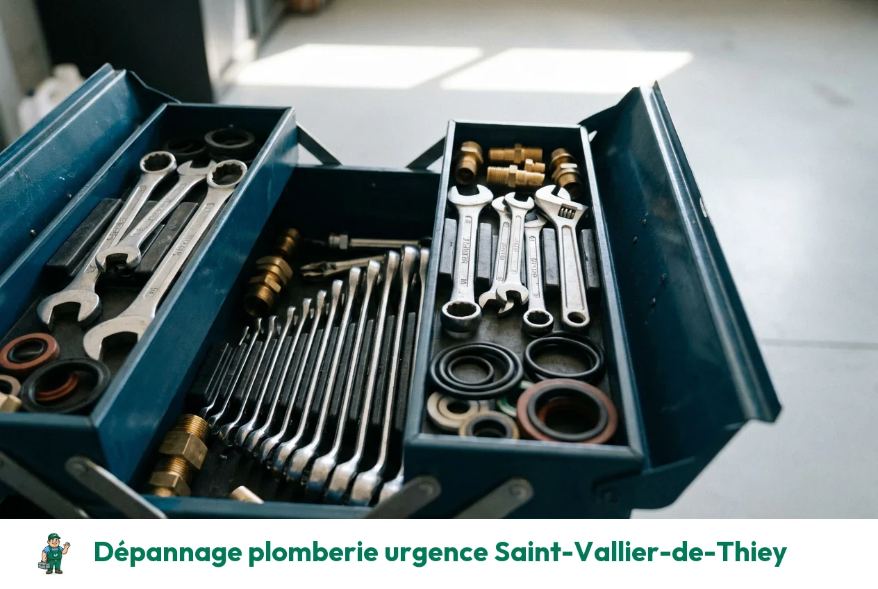 Dépannage plomberie urgence à Saint-Vallier-de-Thiey