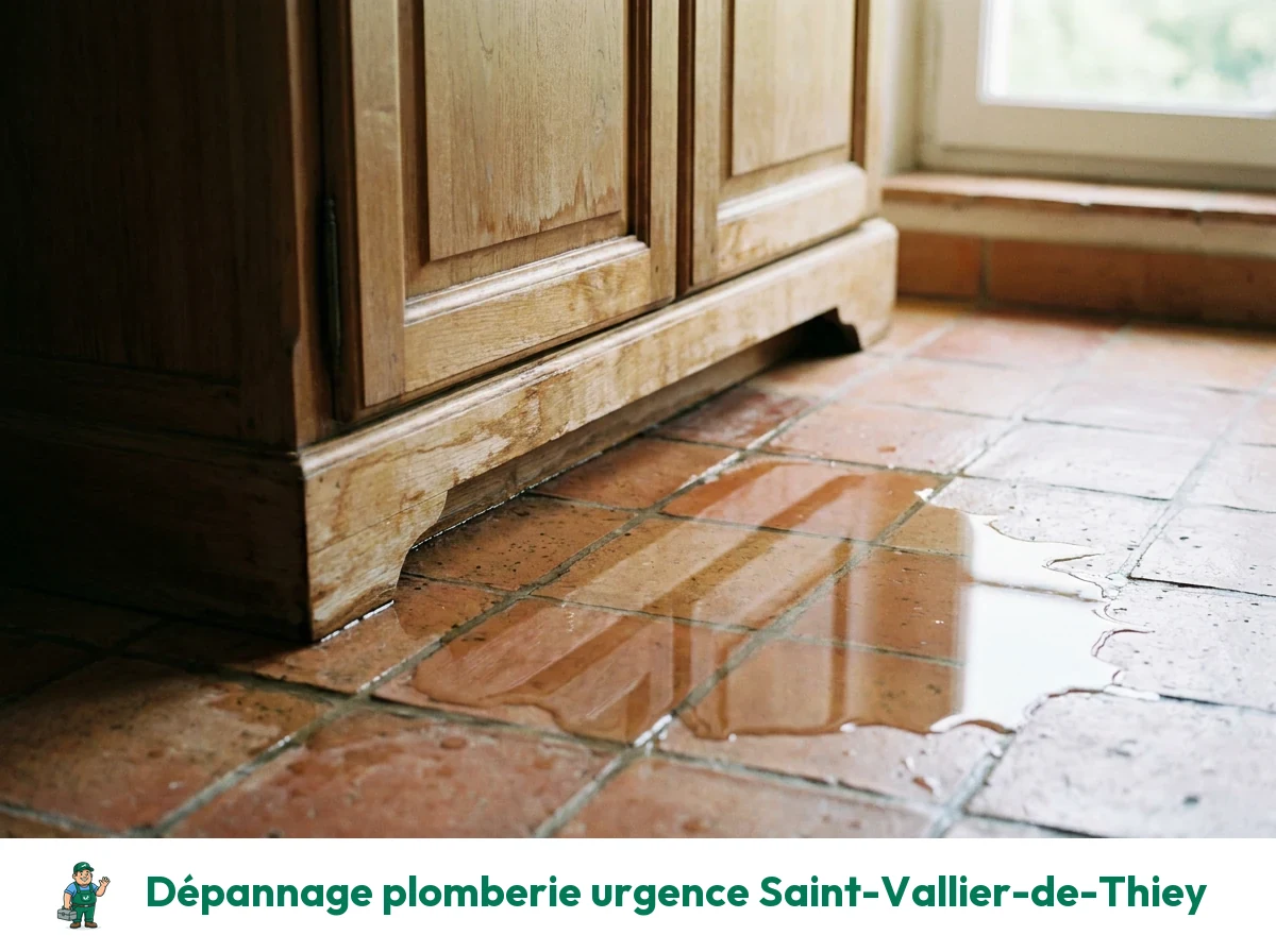 Dépannage plomberie urgence à Saint-Vallier-de-Thiey