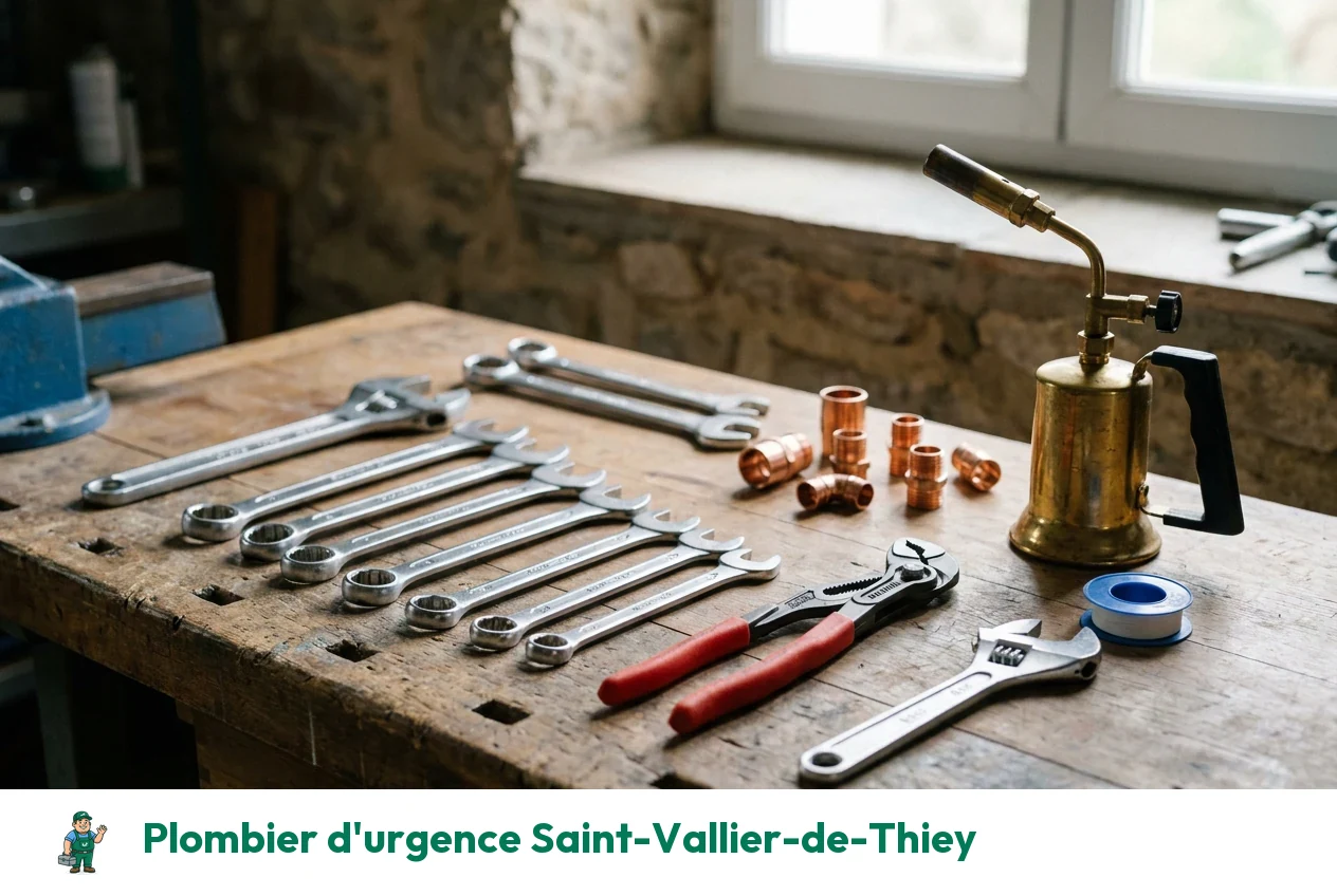 Plombier d'urgence à Saint-Vallier-de-Thiey