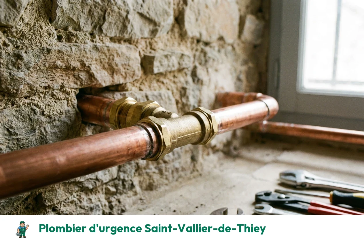 Plombier d'urgence à Saint-Vallier-de-Thiey