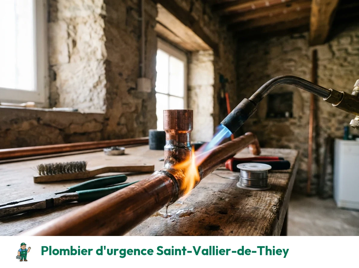 Plombier d'urgence à Saint-Vallier-de-Thiey