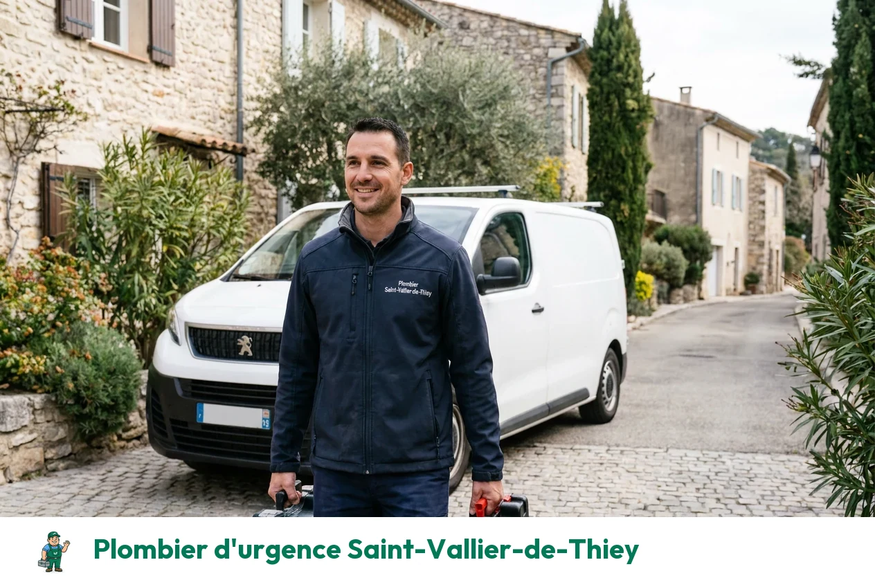 Plombier d'urgence à Saint-Vallier-de-Thiey