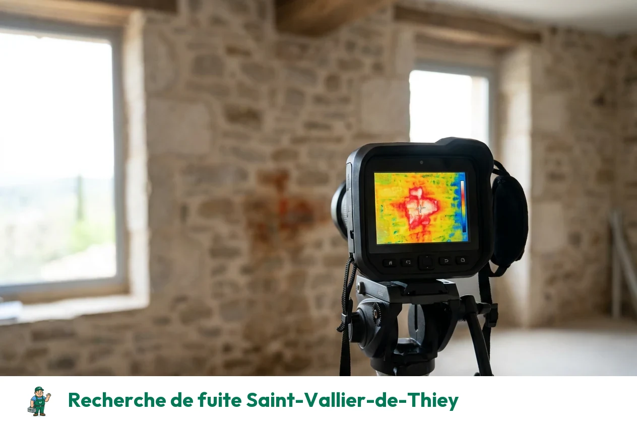Recherche de fuite à Saint-Vallier-de-Thiey