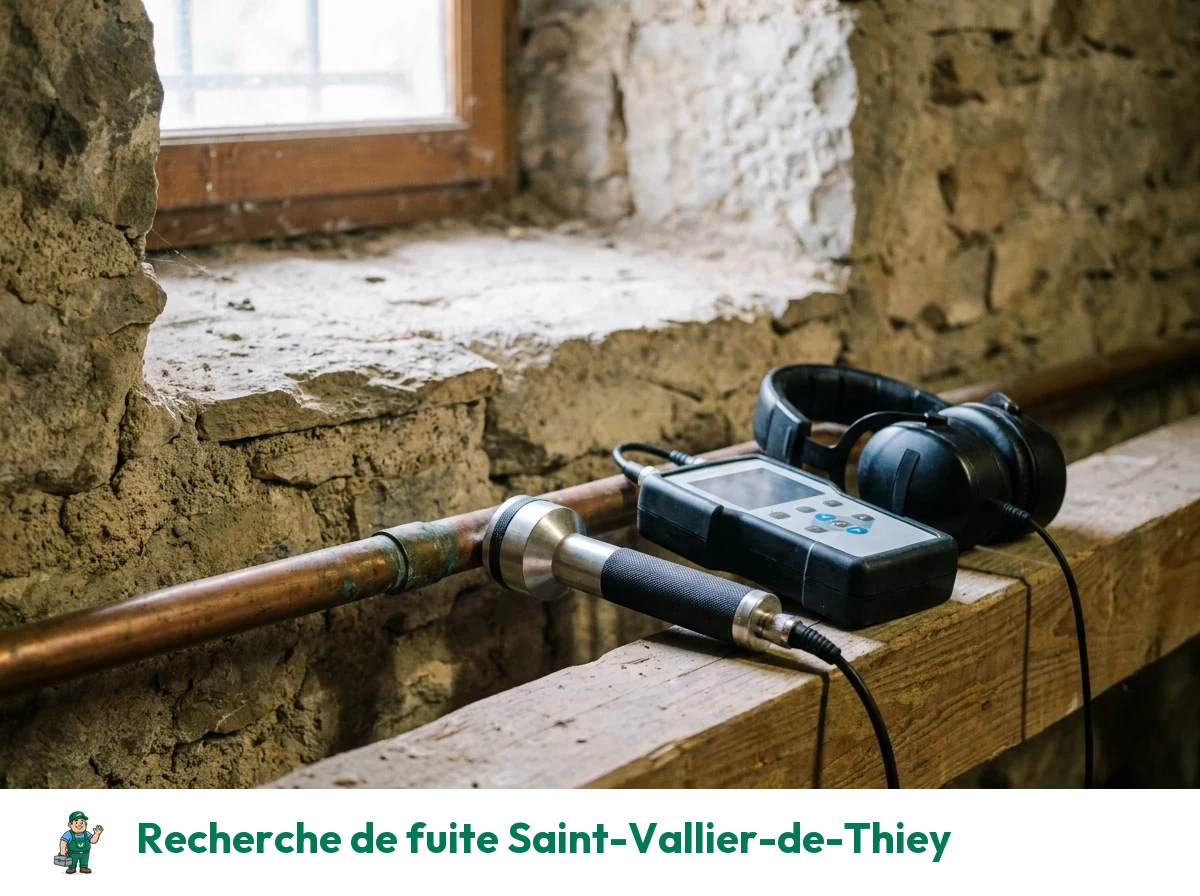 Recherche de fuite à Saint-Vallier-de-Thiey