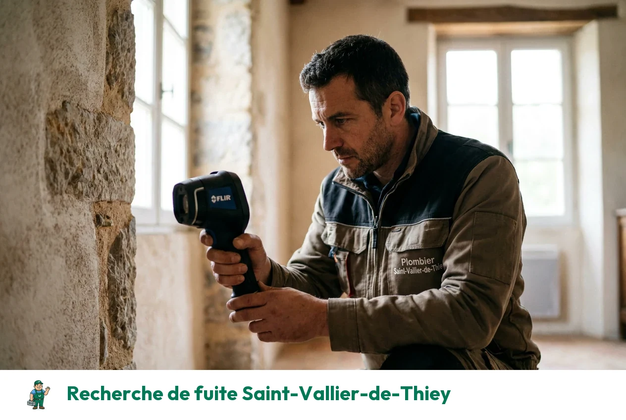 Recherche de fuite à Saint-Vallier-de-Thiey