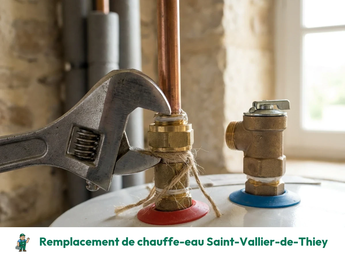 Remplacement de chauffe-eau à Saint-Vallier-de-Thiey
