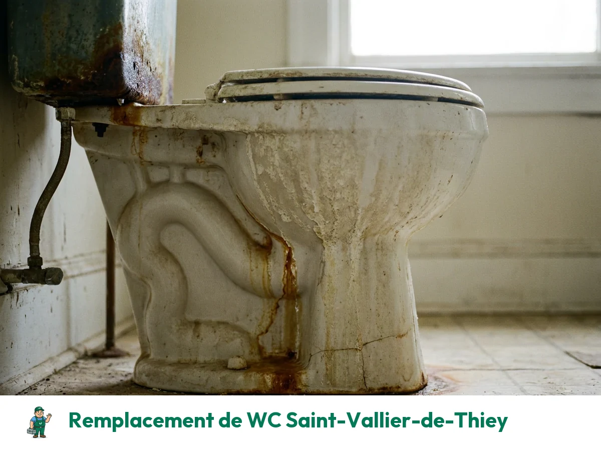 Remplacement de WC à Saint-Vallier-de-Thiey