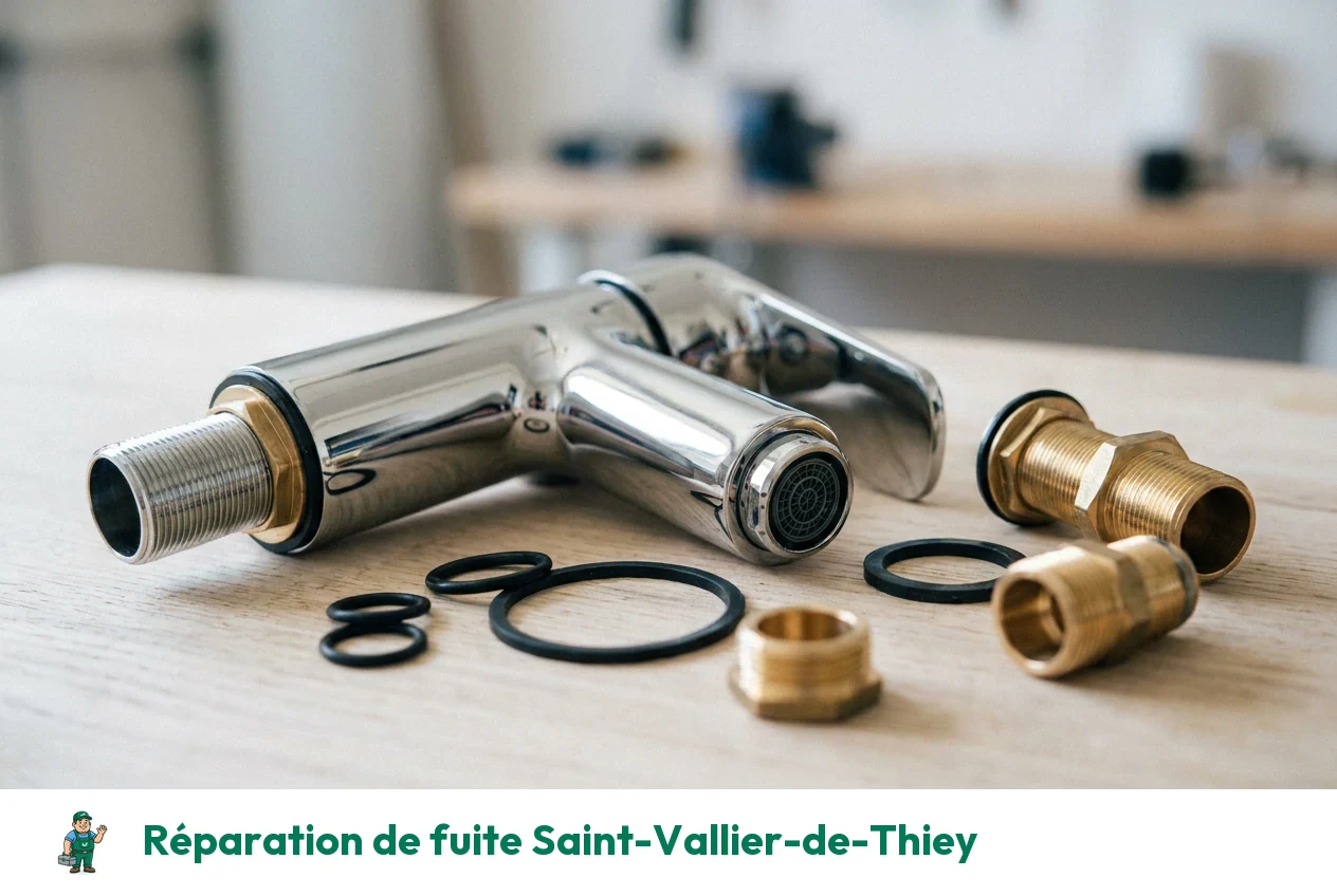 Réparation de fuite à Saint-Vallier-de-Thiey