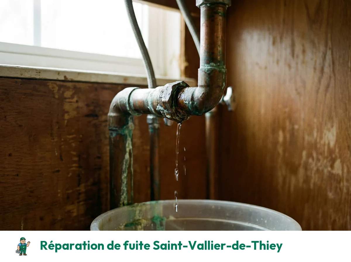 Réparation de fuite à Saint-Vallier-de-Thiey