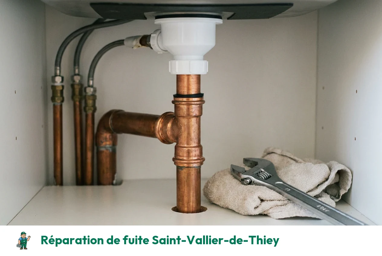 Réparation de fuite à Saint-Vallier-de-Thiey
